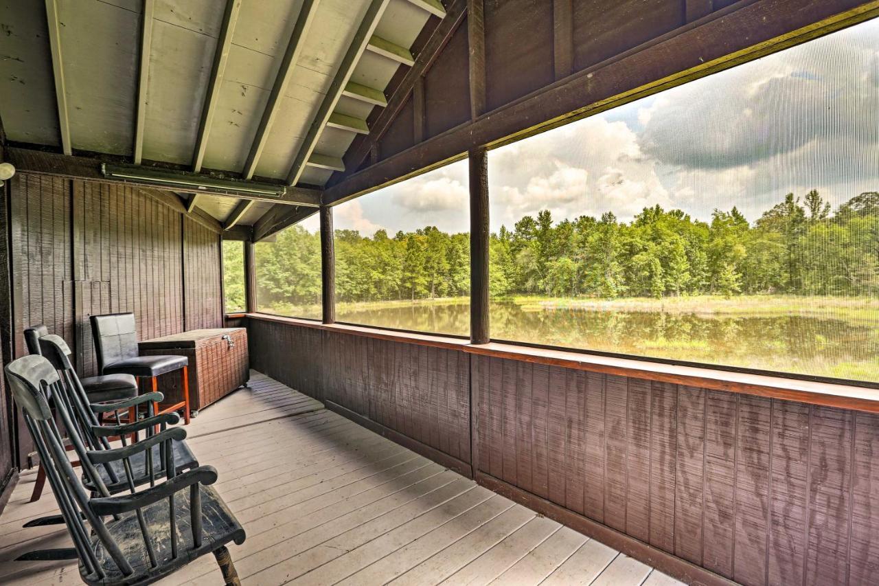 1950S Serenity Pond Cabin With View Peace And Quiet! Talladega Luaran gambar
